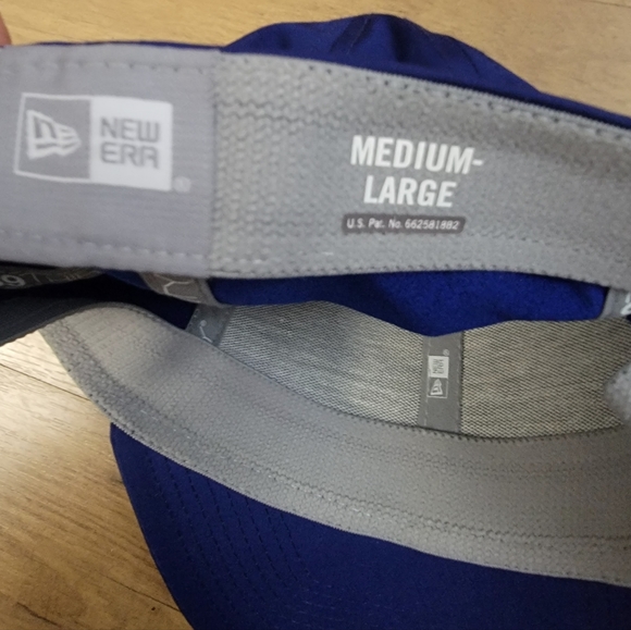 Dodgers Baseball Cap New Era 39 thirty "D" Decal - Picture 6 of 7